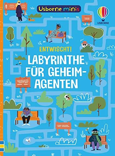 Usborne Minis: Entwischt! Labyrinthe für Geheimagenten (Usborne-Minis-Reihe)