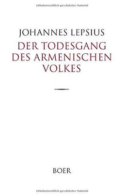 Der Todesgang des Armenischen Volkes: Bericht über das Schicksal des Armenischen Volkes in der Türkei während des Weltkrieges