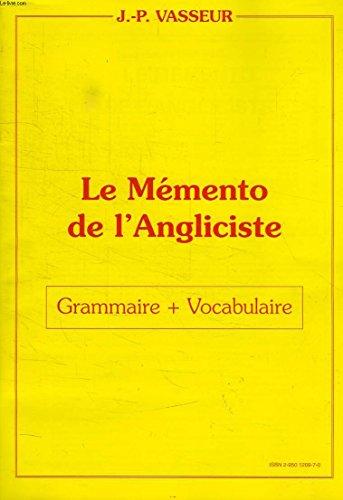 Memento de l'anglisiste-gramm. + voc