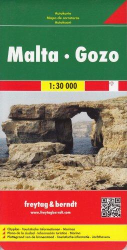 Freytag Berndt Autokarten, Malta - Gozo 1:30.000 (Road Maps)