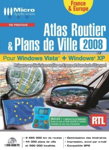 Atlas routier et plans de ville 2008 : France and Europe