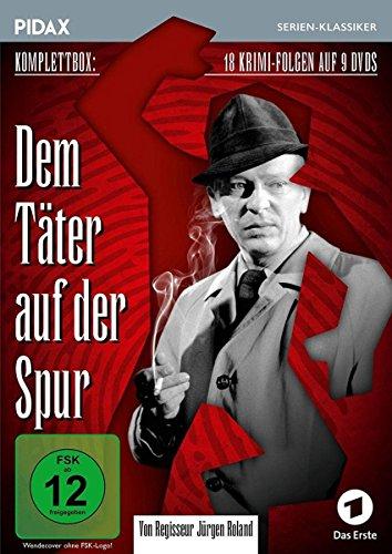 Dem Täter auf der Spur / Die komplette Krimiserie von Jürgen Roland (Pidax Serien-Klassiker) [9 DVDs]