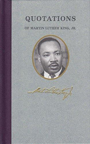 Quotations of Martin Luther King (Great American Quote Books)