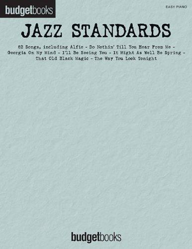 Jazz Standards: Easy Piano (BudgetBooks)