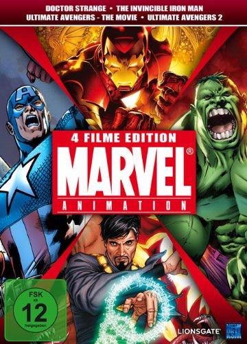 Marvel Animation Vol. 1 (Doctor Strange, The Invincible Iron Man, Ultimate Avengers 1 & 2) [4 DVDs] [Limited Collector's Edition]