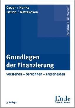 Grundlagen der Finanzierung