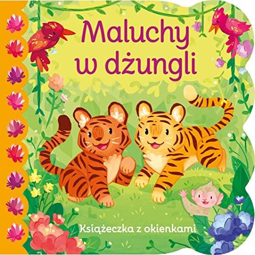 Maluchy z dżungli Książeczka z okienkami