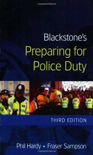 Blackstone's Preparing for Police Duty