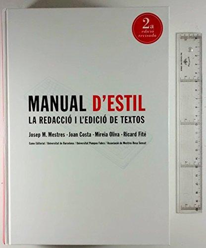 Manual d'estil (Llengua i text)