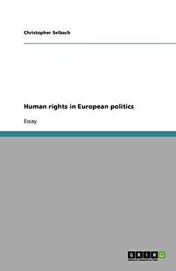 Human rights in European politics