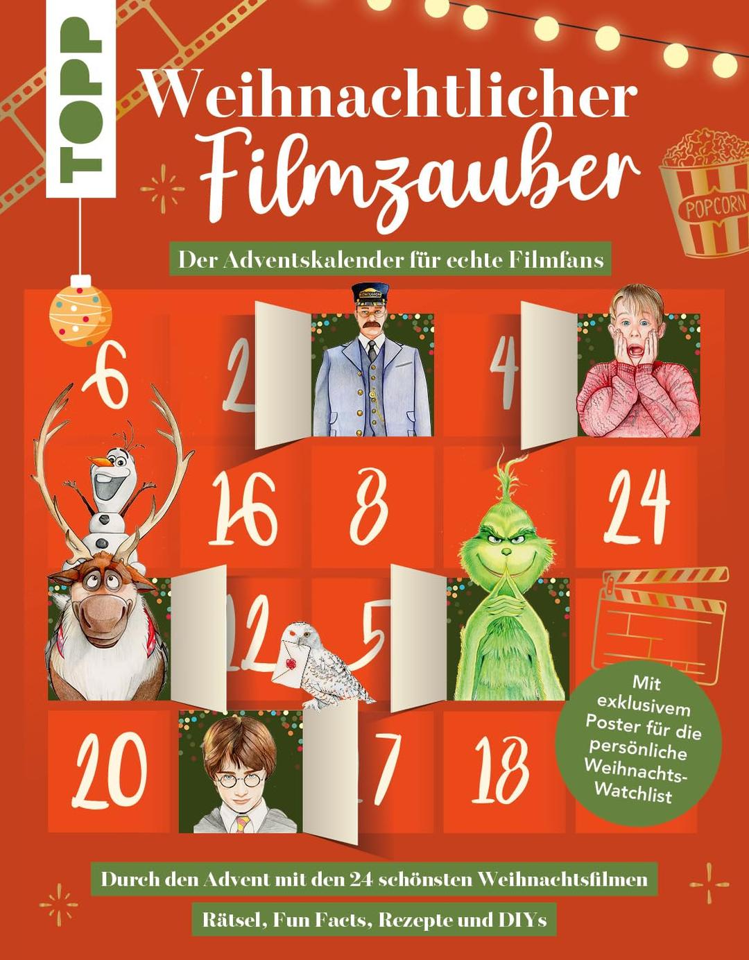 Weihnachtlicher Filmzauber: Mit den 24 besten Weihnachtsfilmen durch den Advent. Inklusive Poster