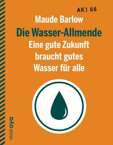 Die Wasser-Allmende. Eine gute Zukunft braucht gutes Wasser für alle