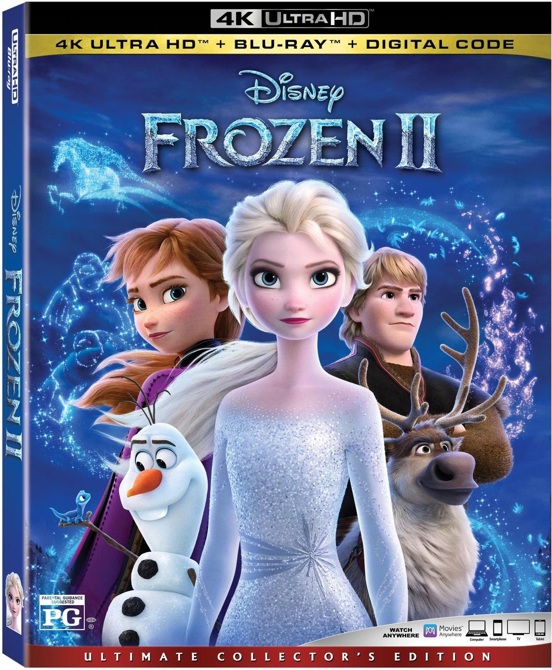 Die EiskĂsnigin 2 [Blu-Ray] [Region Free] (IMPORT) (Keine deutsche Version)