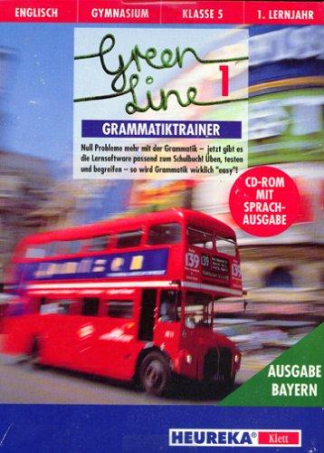 Learning English, Green Line, Ausgabe für Bayern, Vokabeltrainer und Grammatiktrainer, für Windows, 2 CD-ROMs, Englisch für Gymnasium Klasse 5, 1. Lernjahr