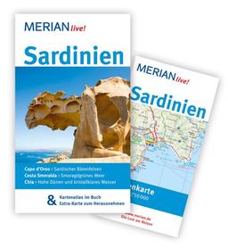 Sardinien: MERIAN live! - Mit Kartenatlas im Buch und Extra-Karte zum Herausnehmen