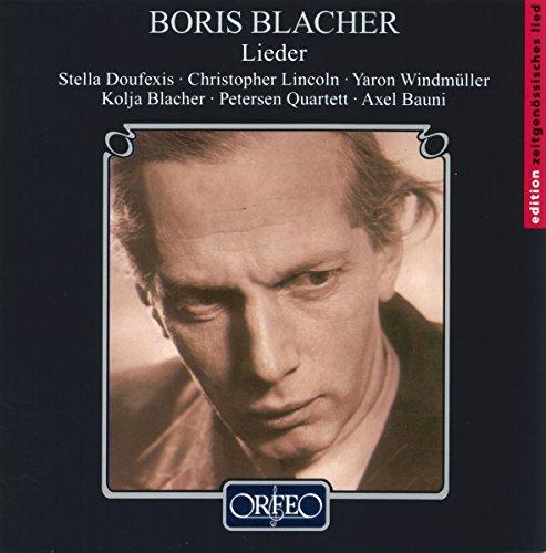 Boris Blacher - Lieder