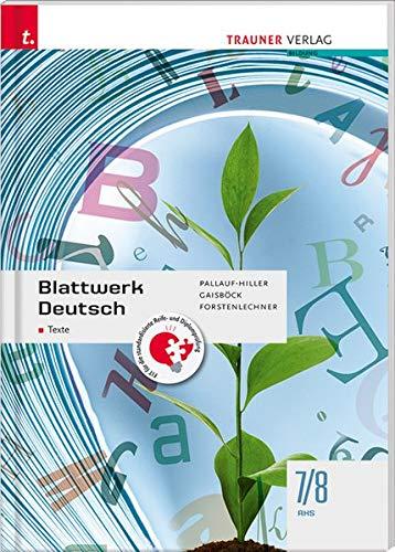 Blattwerk Deutsch - Literatur