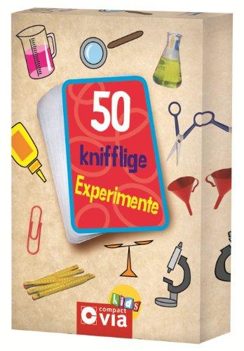 50 knifflige Experimente: Karten zum Experimentieren und Staunen für kleine Forscher