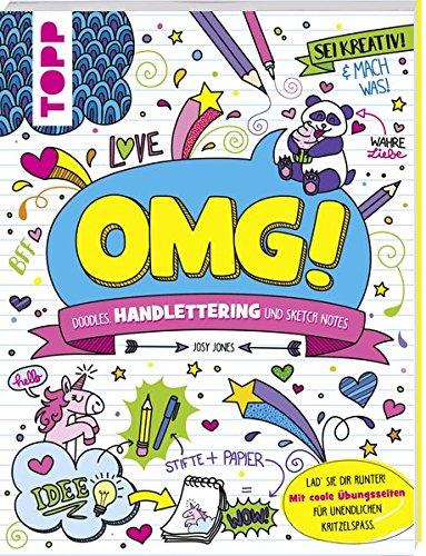 OMG! Doodles, Handlettering und Scribbles: Lad' sie dir runter! Mit coolen Übungsseiten zum Ausdrucken und Loskritzeln!