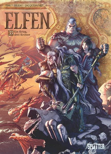 Elfen. Band 33: Ein Krieg, drei Kronen