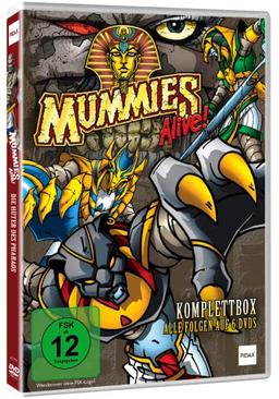 Mummies Alive Komplettbox: Die Hüter des Pharaos - Die Welt der ägyptischen Mythologie mit den unsterblichen Helden der Kindheit - 90er Fantasy Zeichentrick-Serie [6 DVDs]