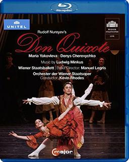 Ludwig Minkus: Rudolf Nureyev's Don Quixote (Wiener Staatsoper, 2016) [Blu-ray]