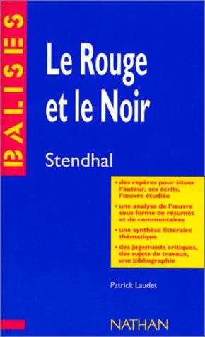 Le Rouge et le noir, Stendhal