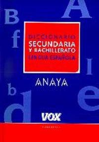 Diccionario de Secundaria y Bachillerato