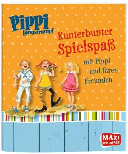 Kunterbunter Spielspaß mit Pippi und ihren Freunden - Maxi