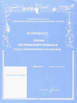 Cours de Formation Musicale pour l'Enseignement du Solfege Deb 2