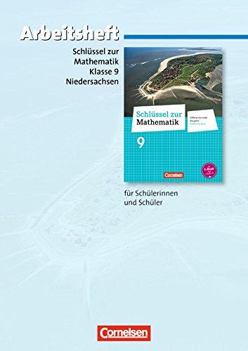 Schlüssel zur Mathematik - Differenzierende Ausgabe Niedersachsen: 9. Schuljahr - Arbeitsheft mit eingelegten Lösungen