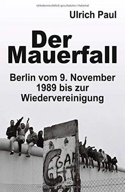 Der Mauerfall: Berlin vom 9. November 1989 bis zur Wiedervereinigung