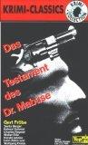 Das Testament des Dr. Mabuse [VHS]