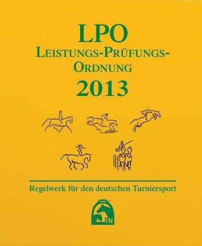 Leistungs-Prüfungs-Ordnung 2013