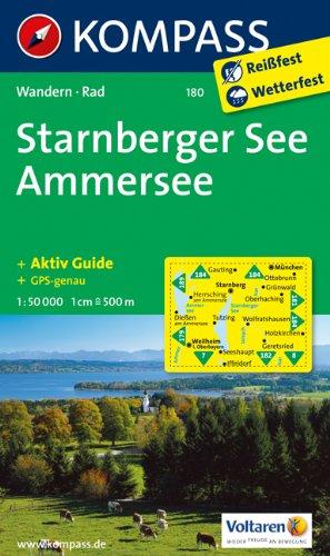 Starnberger See, Ammersee 1 : 50 000: Wandern / Rad