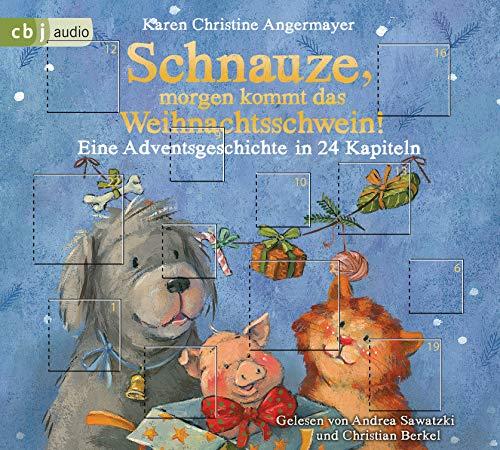 Schnauze, morgen kommt das Weihnachtsschwein!: Eine Adventsgeschichte in 24 Kapiteln (Die Schnauze-Reihe, Band 5)