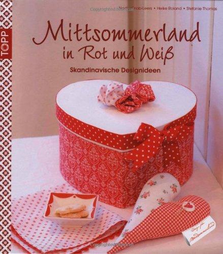 Mittsommerland in Rot und Weiß: Skandinavische Design-Ideen