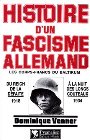 Histoire des corps-francs allemands : 1918-1934