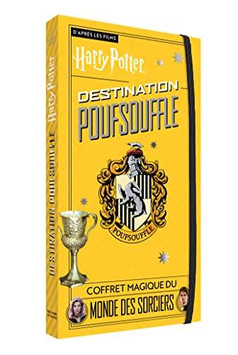 Destination Poufsouffle : d'après les films Harry Potter : coffret magique du monde des sorciers