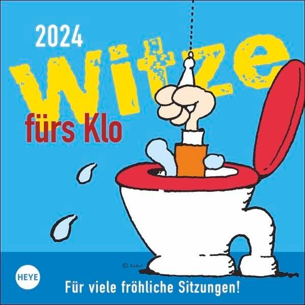 Witze fürs Klo Kalender 2024