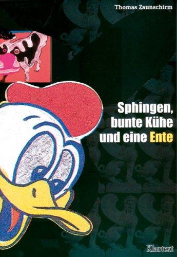 Sphingen, bunte Kühe und eine Ente