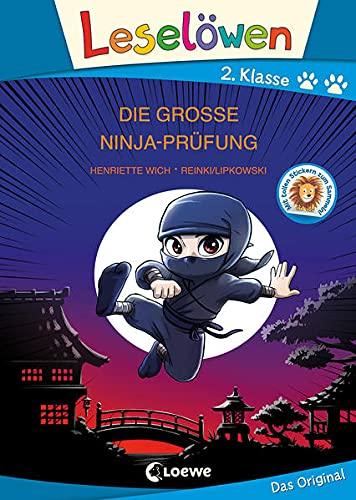 Leselöwen 2. Klasse - Die große Ninja-Prüfung: Erstlesebuch für Kinder ab 7 Jahre - Großbuchstabenausgabe