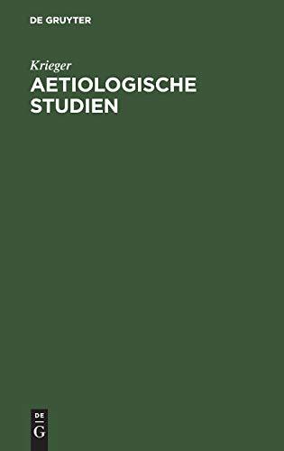 Aetiologische Studien: Ueber die Disposition zu Catarrh, Croup und Diphteritis der Luftwege