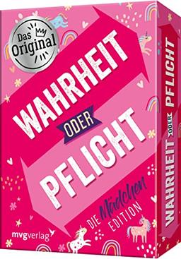 Wahrheit oder Pflicht – Die Mädchenedition: | Das Original. Der Klassiker unter den Partyspielen. Das perfekte Geschenk für Geburtstag, Weihnachten und Schulanfang. Ab 12 Jahren