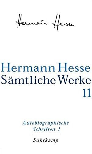 Sämtliche Werke in 20 Bänden und einem Registerband: Band 11: Autobiographische Schriften I. Wanderung. Kurgast. Die Nürnberger Reise. Tagebücher