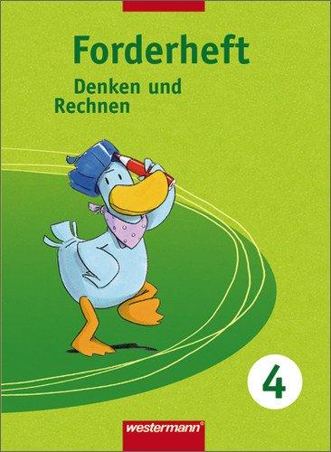 Denken und Rechnen - Zusatzmaterialien Ausgabe ab 2005: Forderheft 4: Förder- und Forderhefte