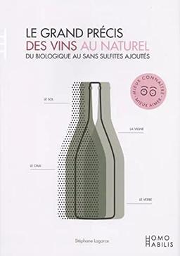 Le grand précis des vins au naturel : du biologique au sans sulfites ajoutés