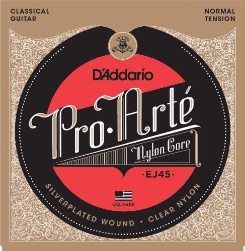 D'Addario EJ45 Pro-Arte Satz Nylonsaiten für Konzertgitarre - Normal Tension