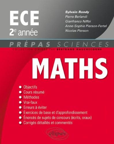 Mathématiques ECE : 2e année