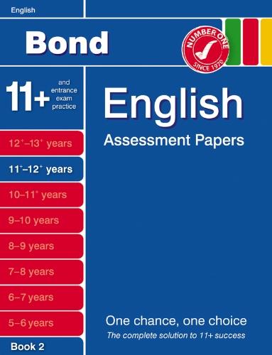 Bond More Fifth Papers in English 11-12+ Years (Bond Assessment Papers)